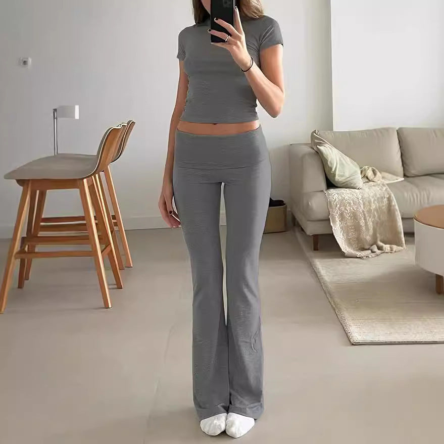 Women's Casual Wear | Flared Leggings Outfit – Nares Fitness