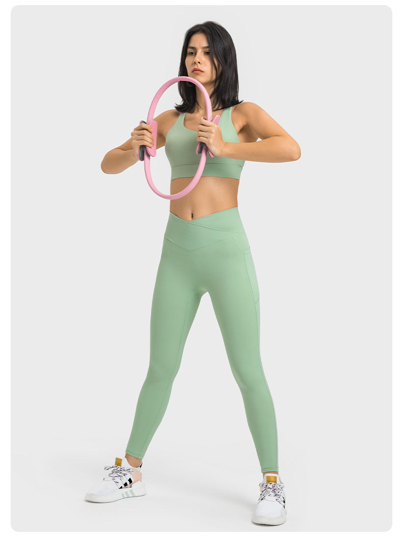 Poche latérale de yoga,