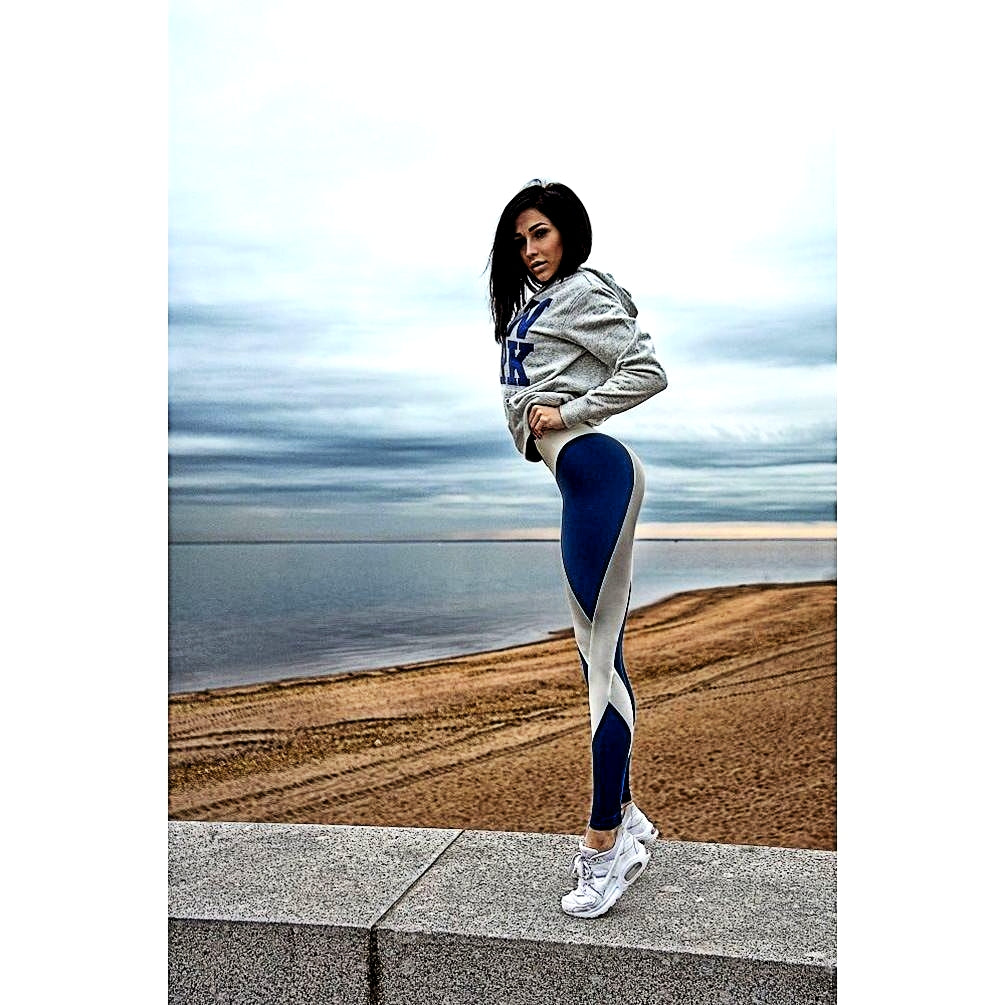 Pantalon de Yoga Fitness en Soie de Lait – Confort et Performance