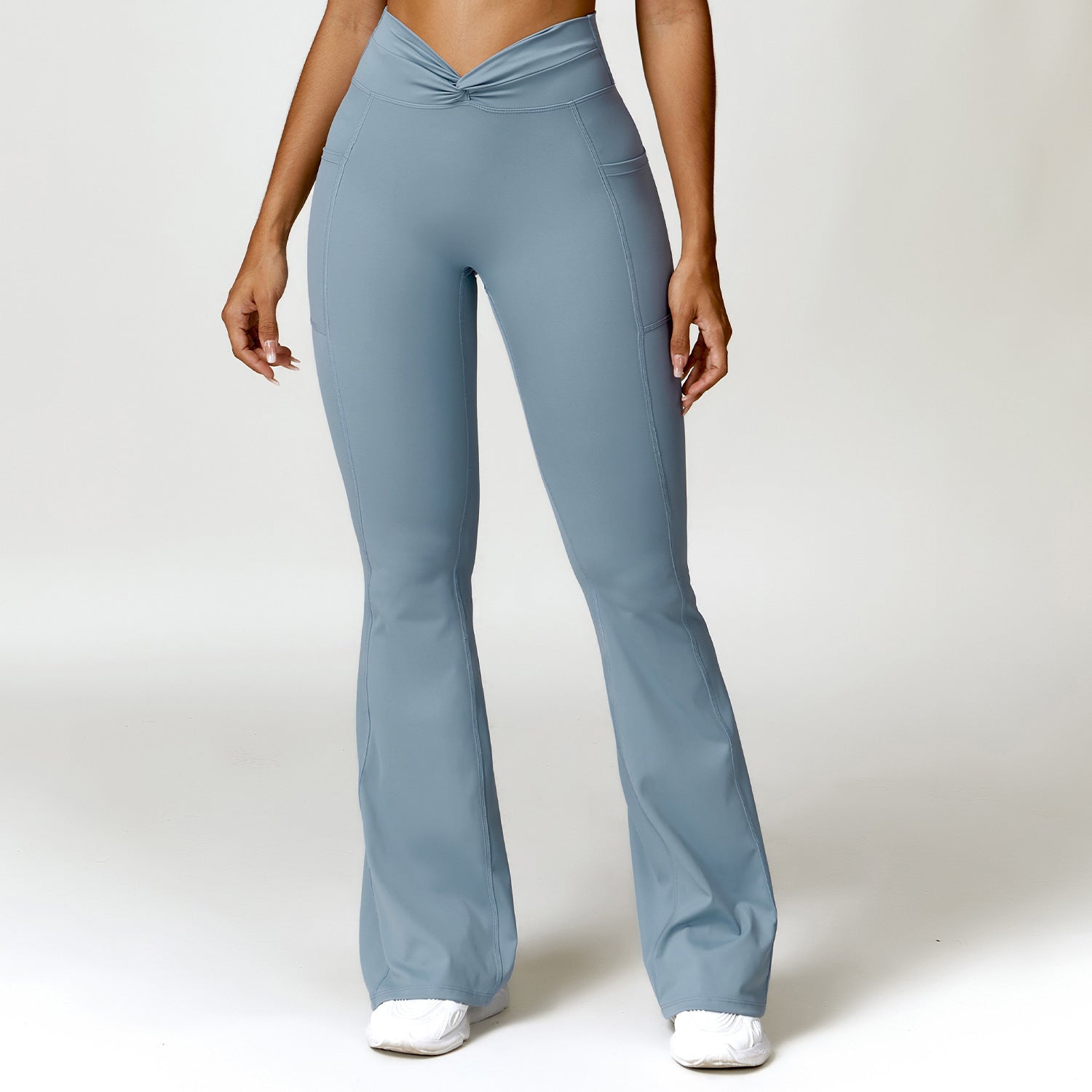 Women's Leggings With Pockets | Bell Bottom Leggings – Nares Fitness