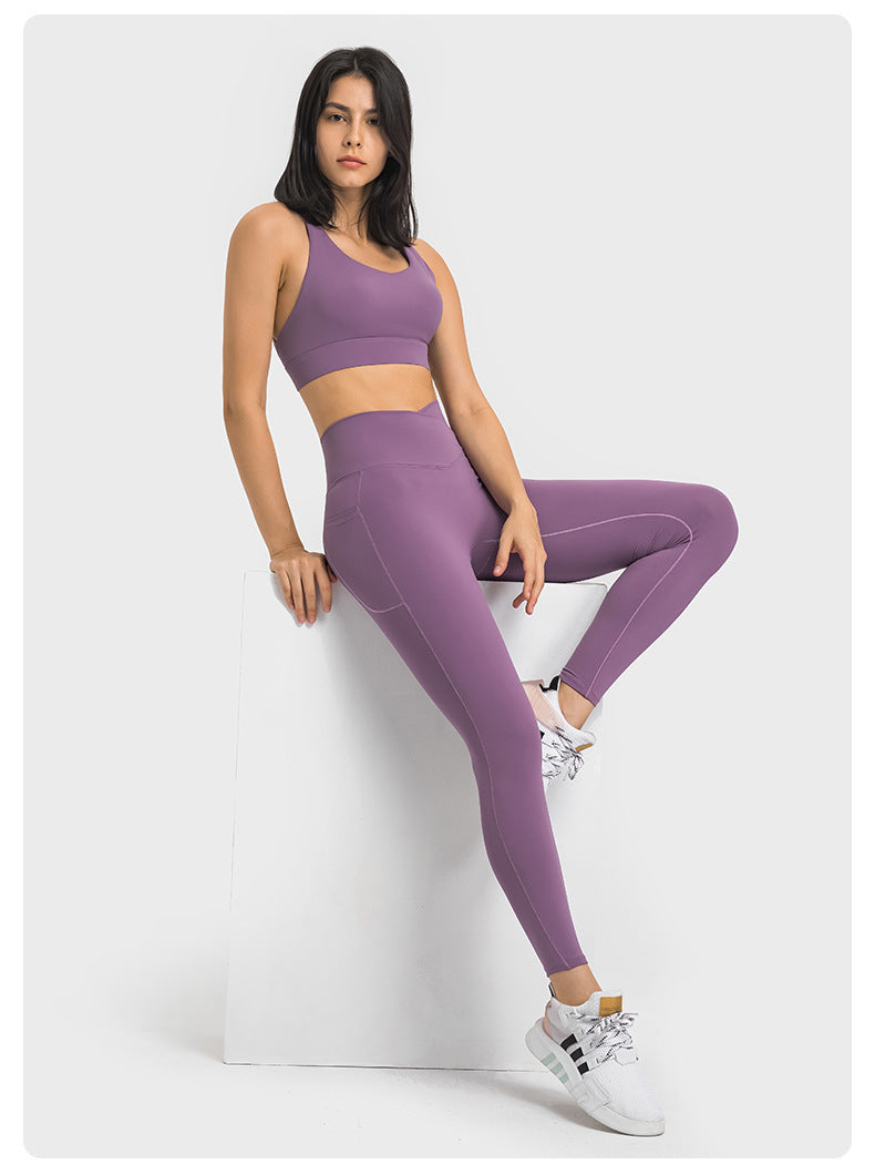 Poche latérale de yoga,