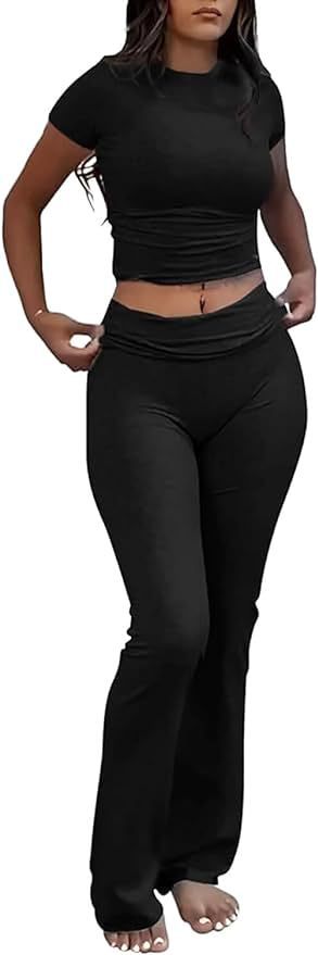 Women's Casual Wear | Flared Leggings Outfit – Nares Fitness