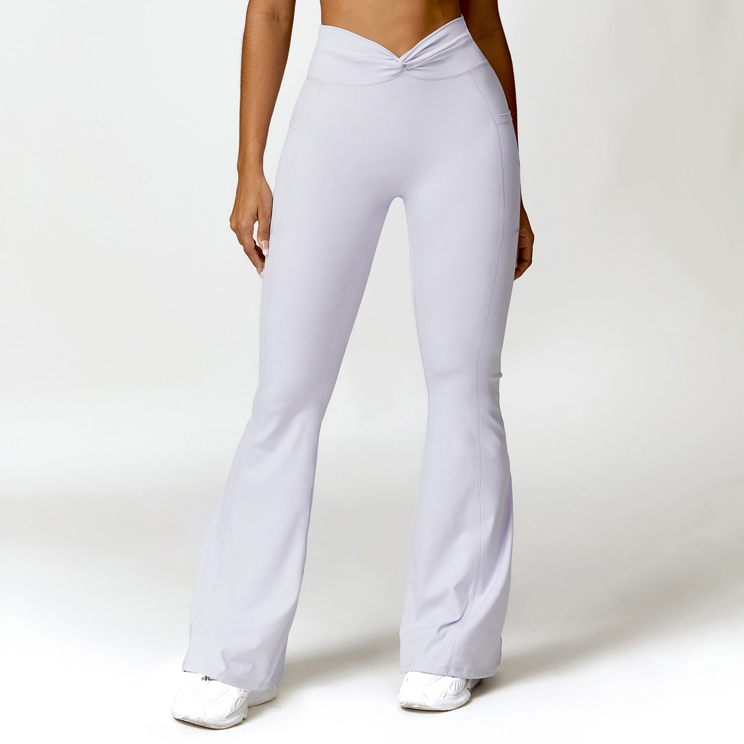 Women's Leggings With Pockets | Bell Bottom Leggings – Nares Fitness
