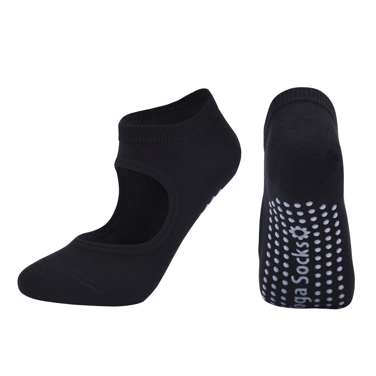 Combed cotton yoga socks