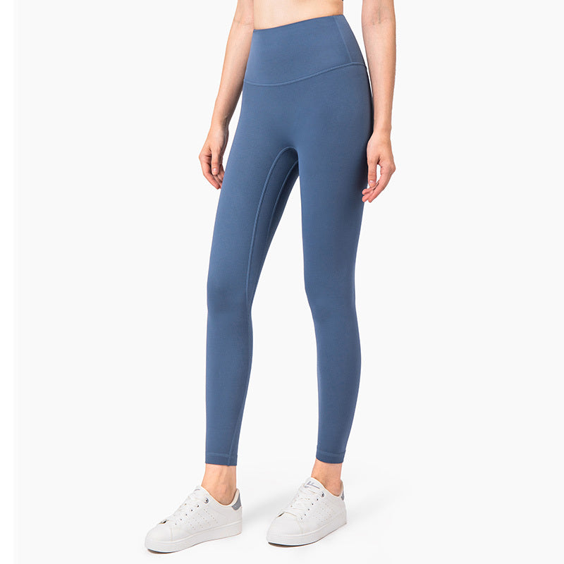 legging-seamless-taille-haute-bleu-encre-running